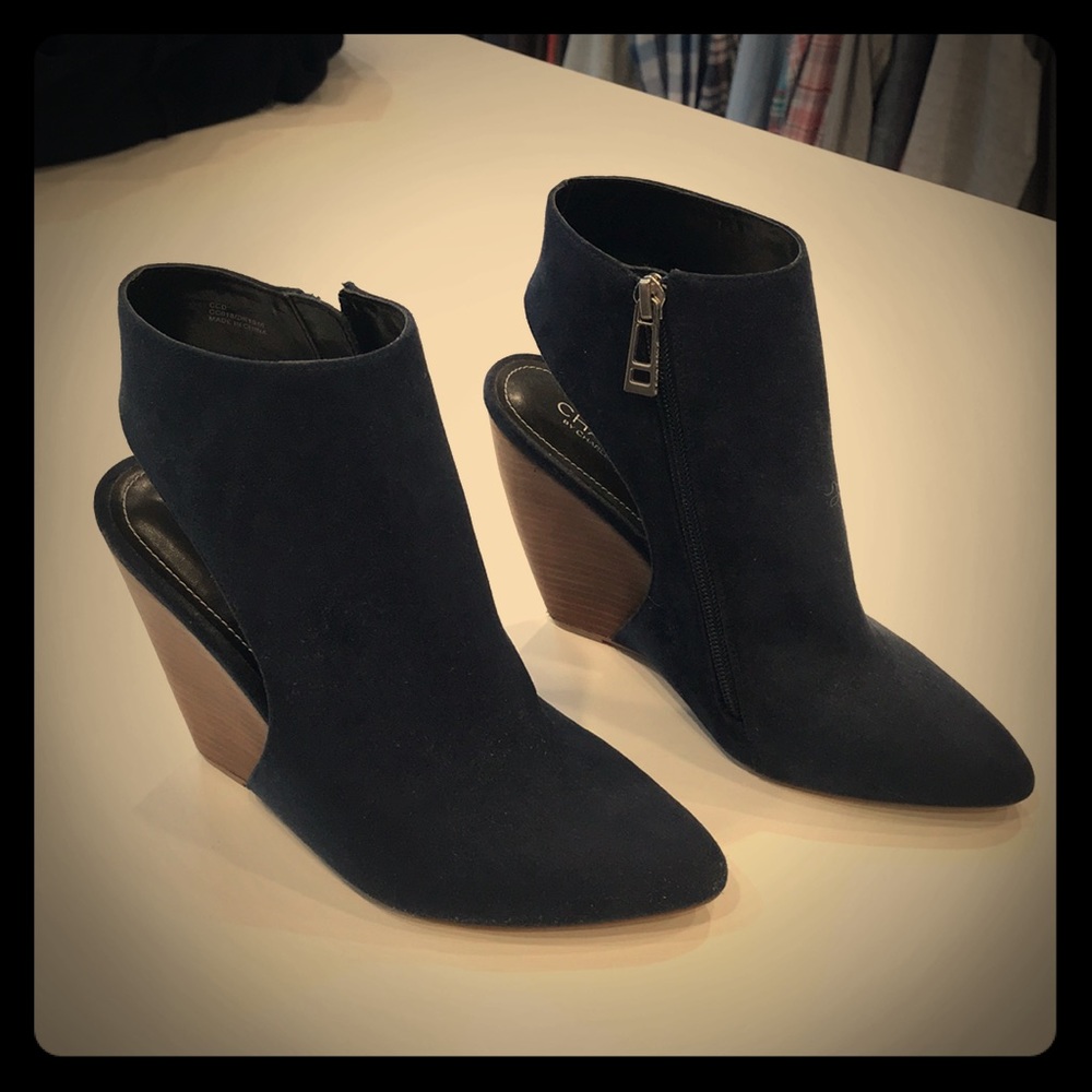 Charles David suede ankle boot. Never worn.